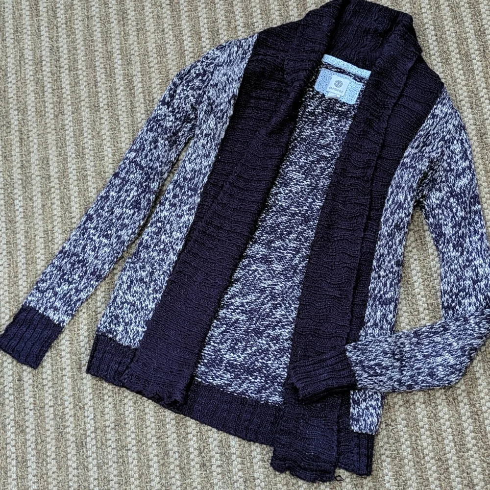 Element Cozy Wrap Knit Cardigan Sweater Small